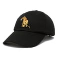 thumbnail image 4 of DALIX Sabertooth Tiger Kids Hat Boys Girls Baseball Cap in Black, 4 of 5