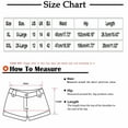 thumbnail image 2 of LIaqionyy Boho Shorts for Women Summer Elastic Waisted Stretch Bottoms Casual Soft Lightweight Cute Shorts, 2 of 2