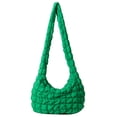 thumbnail image 1 of Bolso de embrague acolchado Hobo Bolso de mensajero acolchado con cremallera suave y hinchada ligera para mujer, 1 of 9