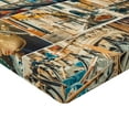 thumbnail image 2 of Ambesonne Travel Fitted Sheet, Venice Cityscape Canal, Full Size, Multicolor, 2 of 3
