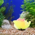 thumbnail image 5 of KAKOWELY Nenúfar artificial para acuario, flor de loto colorida, decoración paisajística para pecera., 5 of 5