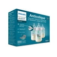 thumbnail image 2 of Philips Avent Anti-colic Baby Bottle with AirFree Vent with Seal Design, 3x9oz Bottles, SCY703/76, 2 of 2