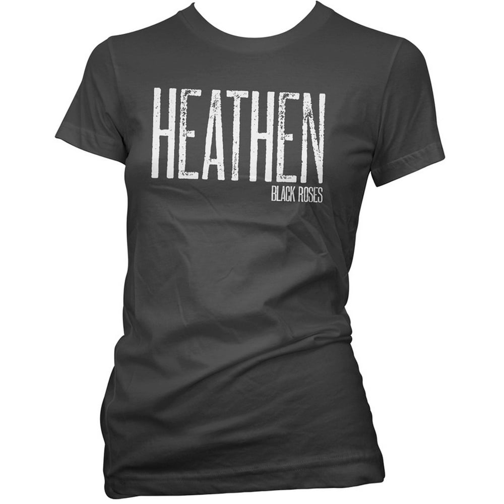 Black Roses Apparel Women's Black Roses Apparel Heathen TShirt Black