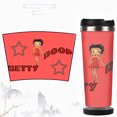 thumbnail image 1 of Vaso de agua original de Betty Boop, práctico vaso de dibujos animados, sencillo vaso con aislamiento de doble capa, regalo de cumpleaños, colección de pasatiempos, 1 of 5