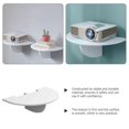 thumbnail image 2 of WiFi Router Storage Holder Wall Mounted Media Console DVD TV Holder Home Supplies, 2 of 4