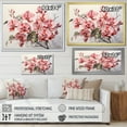 thumbnail image 4 of Designart "Orchids In Minimalistic Dream II" Orchids Floater Framed Wall Art Prints, 4 of 5