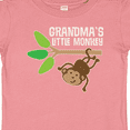 thumbnail image 4 of Inktastic Grandma's Little Monkey Grandchild Boys or Girls Baby T-Shirt, 4 of 5