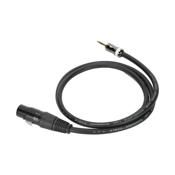 Cable XLR, Enchufe de Claridad de Cobre sen oxímeno de 24awg y reproduce xlr un cable de 3.5 mm para muestra en vivo para teléfonos celulares para estudios para amplificador de de