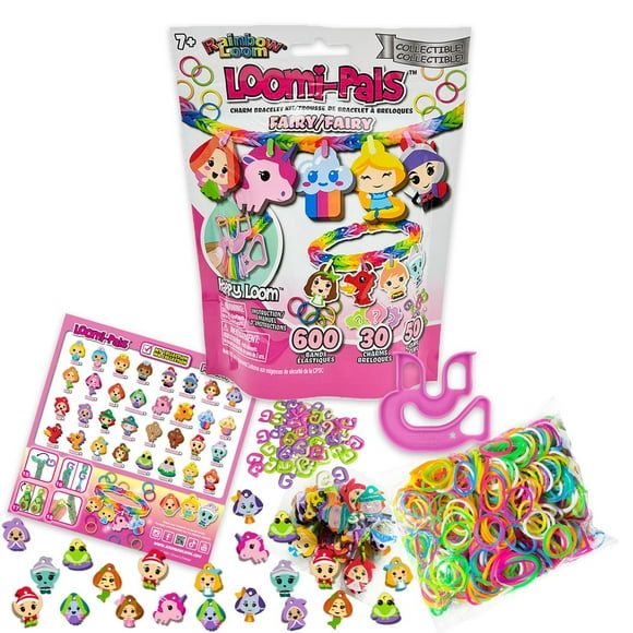 Rainbow Loom Loomies Fairy Figurines 4 pack