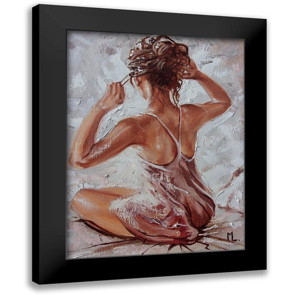 Luniak, Monika 12x14 Black Modern Framed Museum Art Print Titled - Morning II