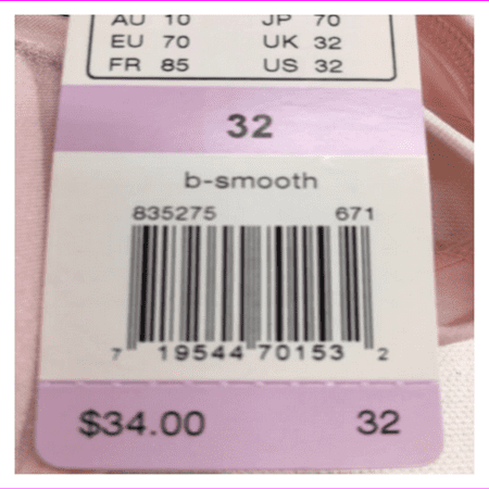 Wacoal Women's Smooth Wire Free Removable Pads Bra 32/Pink