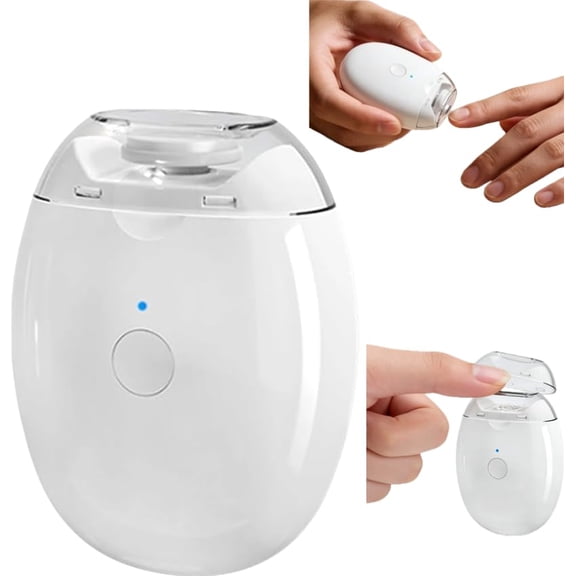 Electric Nail File,2026 New Universal Automatic Clipper with LED Light & 3 Speeds, Safe Nail Grooming Tool for Toenail Fingernail Home Office Salon(1PC)