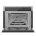 thumbnail image 5 of KoolMore 24 in. Stainless Steel Convection Oven with Microwave 1.5 cu. ft., 5 of 12