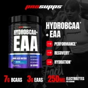PROSUPPS HydroBCAA Essentials BCAA Powder (Blue Raspberry, 30 Servings)
