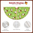 thumbnail image 4 of KLL Guinea Pigs Christmas Tree Skirt 30" ,Party Decorations Farmhouse for Christmas Decorations Holiday Party, 4 of 6