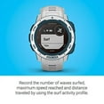 thumbnail image 3 of Garmin Instinct Solar Surf Edition (GPS) 45 mm Black Polymer Case with Black Silicone Band, 3 of 6