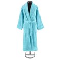 thumbnail image 4 of Classic Turkish Towels Shawl Collar 550 GSM Turkish Terry Cloth Robe With Pockets and Self-Tie Belt, 4 of 5