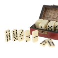 thumbnail image 4 of de 28 piezas de de competición con caja de almacenamiento entretenimiento clásico recreativa viaje de Hugo juegos de fichas de dominó retro, 4 of 7