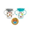 Nuby No Spill Tritan Ice Bear/Dinosaur Printed Wonder Cup, 1PK