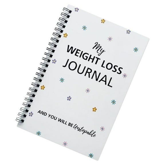 Yammee Weight Loss Journal Weekly Exercise Planner Diet Monitoring Journal 5.51x8.27In