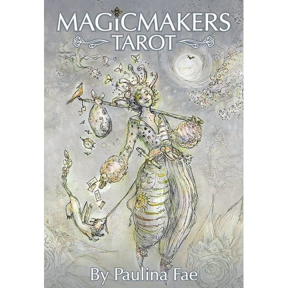 Magicmakers Tarot: 78-Card Tarot Deck with Ethereal Art & Guidebook - Develop Personal Alchemy, Intuition, and Inner Mag, (Hardcover)