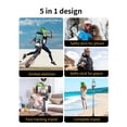 thumbnail image 4 of AOCHUAN Stabilisateur de Cardan pour Téléphone Intelligent, Cardan de Téléphone 4 en 1 avec Rotation à 360&Acirc;&deg; pour iPhone/Android Sefie Stick Trépied avec Réglage Auto Fac, 4 of 8