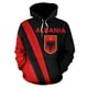 thumbnail image 5 of Sudadera con capucha con estampado de bandera albanesa para hombre, sudadera con capucha de manga larga informal con estampado 3D, chaqueta deportiva para hombre y mujer, 5 of 5