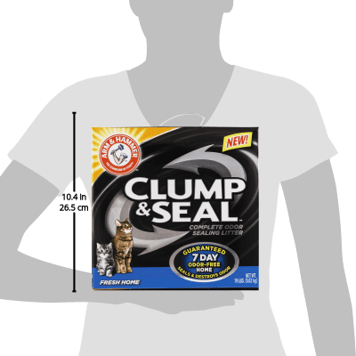 ARM & HAMMER Clump & Seal Cat Litter, Fresh Scent 14lb
