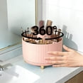 thumbnail image 6 of NWOKYZGH Makeup Brush Holder Organizer, 360° Rotating Makeup Brush Organizer, Make up Brushes Cup for Cosmetics, Nail Polish, Art Supply, Bathroom Vanity Desktop Organizer, 6 of 6