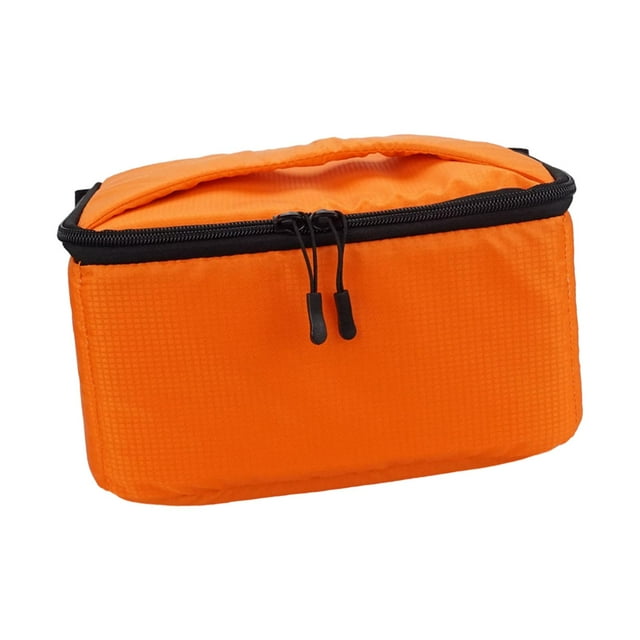 VONKY Fishing Reel Bag Water Resistant Portable Holder Handbag Storage Storage Bag Orange Orange