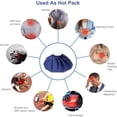 thumbnail image 5 of Hinzonek 4Pack Ice Cold Pack, Reusable Ice & Hot Water Bag for Injuries, Hot & Cold Therapy, Pain Relief, Sports Injuries Therapy, Swelling, Aches and Sprain Recovery, 5 of 14