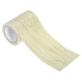 thumbnail image 1 of Unique Bargains Wood Grain Repair Tape 3.15'X15', Self Adhesive Realistic Textured Repair Tape Patch, Grey Oak, 1 of 5