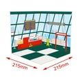 thumbnail image 3 of 1/12 Scale Backdrop Layout Storage Background for Action Building Diorama Layout Figures Diecast Car Style B, 3 of 8