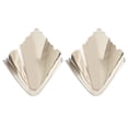 thumbnail image 3 of 1 Pair Metal Toe Caps Creative Protective Heel Decoration Shoes Supplies, 3 of 9