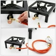 thumbnail image 2 of EIGTHTAILPortable Charcoal Grill Two Gas Stove Grilling High Bearing Capacity, 2 of 8