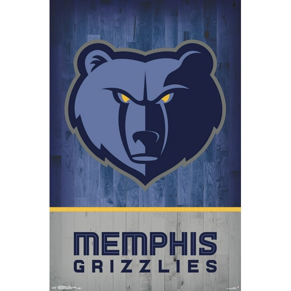 NBA Memphis Grizzlies - Logo 18 Wall Poster, 22.375" x 34"
