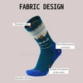 thumbnail image 2 of CPNG CPNG Kid Sports Cushioned Athletic Crew Socks Tennis Socks, Novelty Skiing Trekking Hiking Wading Trail Socks Performance Sports Ankle Compression Socks, 2 of 8