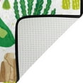 thumbnail image 4 of SKYSONIC Lightweight Soft Area Rugs Cute Llamas and Cactuses Floor Mat Doormat for for Rooms Entrance Hardwood Floor Living Room 31 x 20 inch（2'7" x 1'8"） Nursery Rugs, 4 of 6