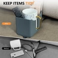 thumbnail image 4 of Bandeja antiderrame para bebidas Couch Xchouxer, color gris, 4 of 6