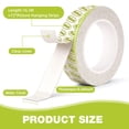 thumbnail image 2 of Double Sided Tape 1" x 16.5 FT, Damage Free Removable Mounting Heavy Duty, No Residue Foam Strips, Extra Strong Adhesive Waterproof for Paint Wall Picture Hanging Poster Crafts, 2 of 3