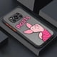 thumbnail image 3 of Funda mate para Xiaomi POCO X4 X3 X2 M4 M3 M2 F4 F3 GT F2 C40 CC9 PRO 4G 5G A3 MIX4 CIVI Funda Shell lindo Pink Piglet Anime, 3 of 5