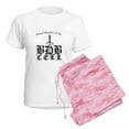 thumbnail image 6 of CafePress - Proud Member Of The BDB Cell Women's Light Pajamas - Women's Short Sleeve Print T-Shirt and Pants Light Cotton Pajama Set, 6 of 7