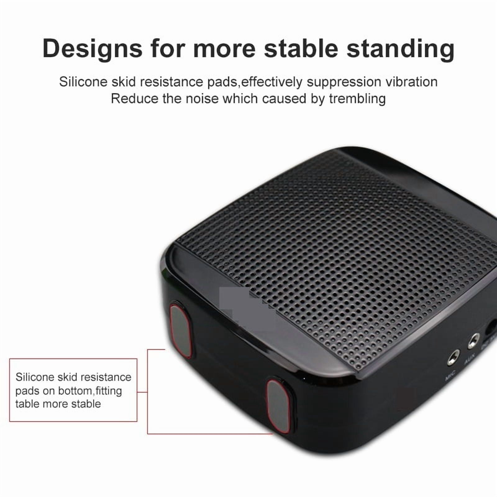 15W Portable Voice Amplifier Wired Microphone Megaphone Sound Speakers ,Crystal-Clear Sound
