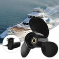 thumbnail image 6 of Boat Propeller 9 1/4x9 for Mercury 9.9-20 for HP Engine 9.9 for HP 15, 6 of 8
