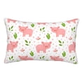 thumbnail image 1 of Balery Funny Little Pigs Funda de Cojín Estampada, Regalos para Mujeres, Regalos de Amor para Ella, Regalos para Novia o Esposa, Funda de Almohada-20"x30", 1 of 6