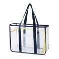 thumbnail image 1 of Clear Tote Bag Gym Bag Female PVC Beach Tote for Swimming Working Sports Game Pink, 1 of 5
