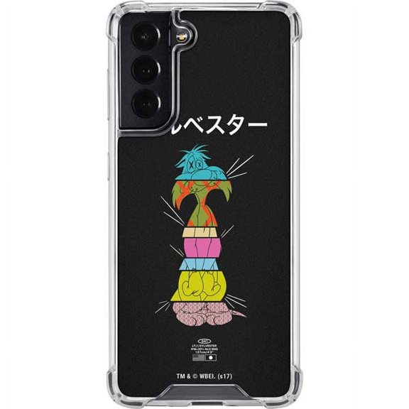 Skinit Cartoons Sylvester the Cat Sliced Juxtapose Galaxy S22 Clear Case