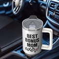 thumbnail image 4 of Mom's Sidekick Tumbler Gift - 40oz Stainless Steel with Straw - Goes Wherever She Goes - Wonderful Mother's Day Birthday Present for Active Moms, 4 of 5