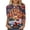 Multicolor#09, variant on JTZGDY Womens Christmas Shirts Xmas Funny Printed Crew Neck 3/4 Length Sleeve Tops 2026 Festive Dressy Casual,Plus Size,Christmas Clothes for Women,Holiday Basic Tee,Tunic Tops Pullovers