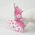 thumbnail image 3 of HsdsBebe Baby Girls Boys Shoes Infant Canvas High-Top Ankle Sneakers for Newborn 0-18M, 3 of 9
